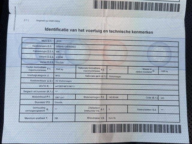 2014 jeep grand cherokee - afbeelding 19 van  28