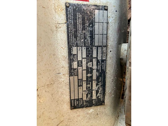 2014 jlg industries hoogwerker - afbeelding 11 van  16