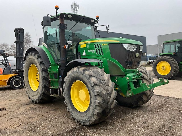 2014 john deere 6210r vierwielaangedreven landbouwtractor - afbeelding 23 van  41