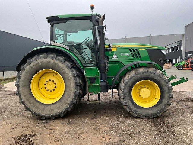 2014 john deere 6210r vierwielaangedreven landbouwtractor - afbeelding 34 van  41