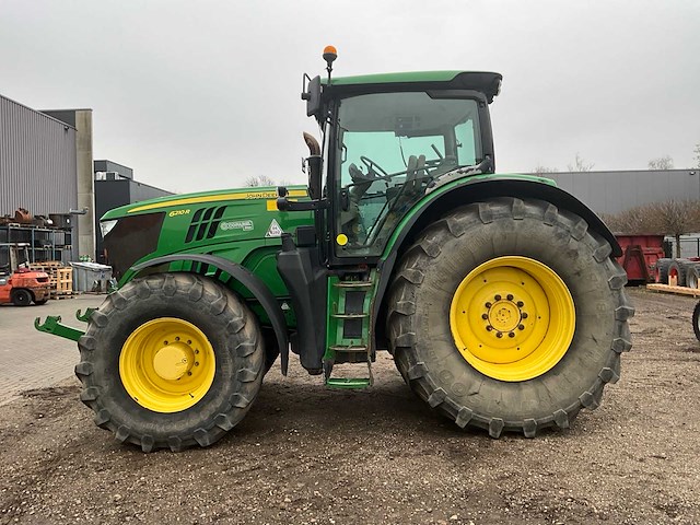 2014 john deere 6210r vierwielaangedreven landbouwtractor - afbeelding 40 van  41