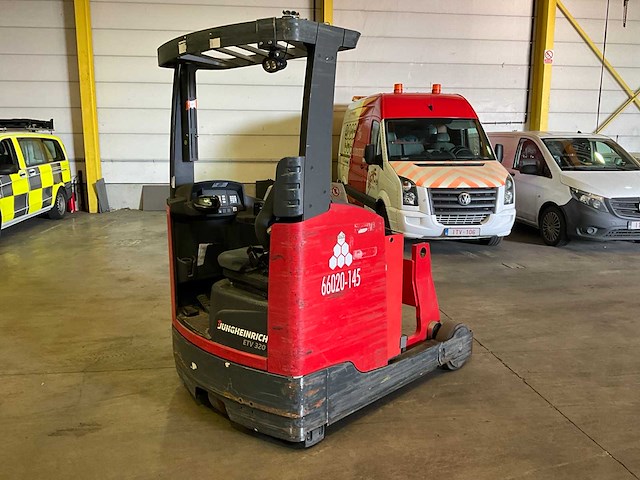 2014 jungheinrich etv320 reach truck (66020-145) - afbeelding 7 van  15