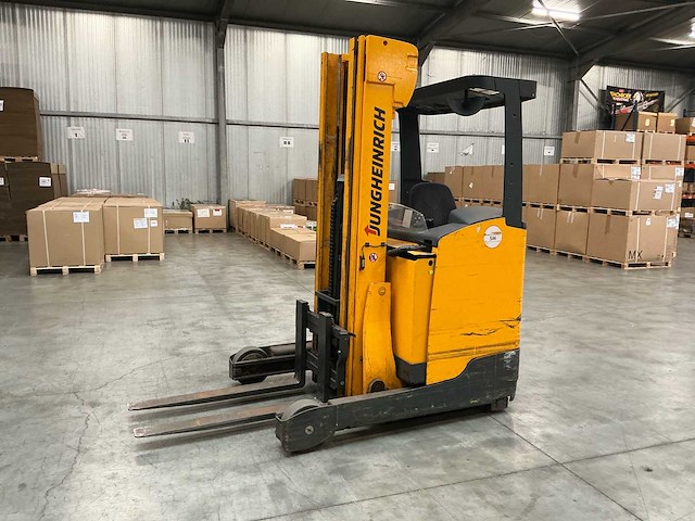 2014 jungheinrich reach truck - afbeelding 9 van  16