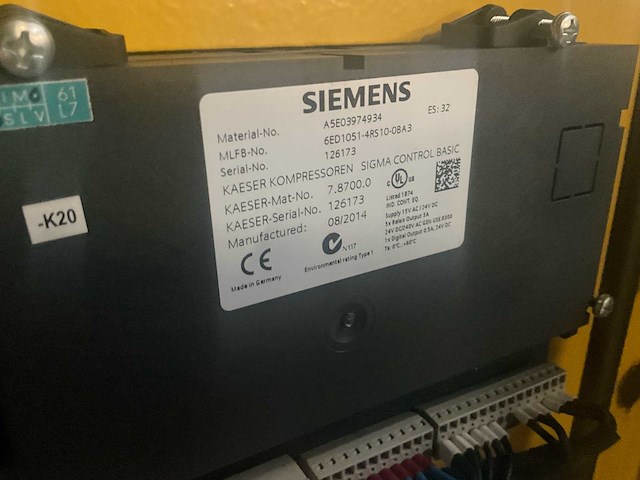 2014 kaeser sm 12 - schroefcompressor - afbeelding 3 van  13