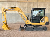 2014 komatsu pc56 minigraafmachine - afbeelding 8 van  15