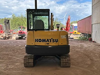 2014 komatsu pc56 minigraafmachine - afbeelding 10 van  15