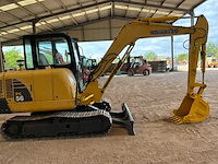 2014 komatsu pc56 minigraafmachine - afbeelding 12 van  15