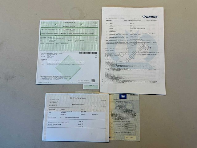 2014 krone sd semi-zeiltrailer - afbeelding 6 van  14