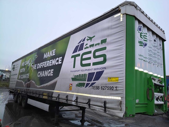 2014 krone sd semi-zeiltrailer - afbeelding 7 van  14