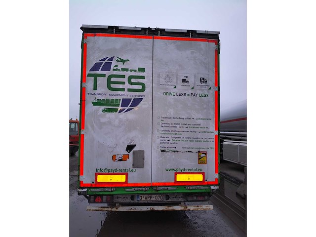 2014 krone sd semi-zeiltrailer - afbeelding 11 van  14