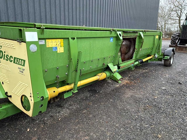 2014 krone x-disc 6200 direct cut / voerharvester snijstang - afbeelding 20 van  24