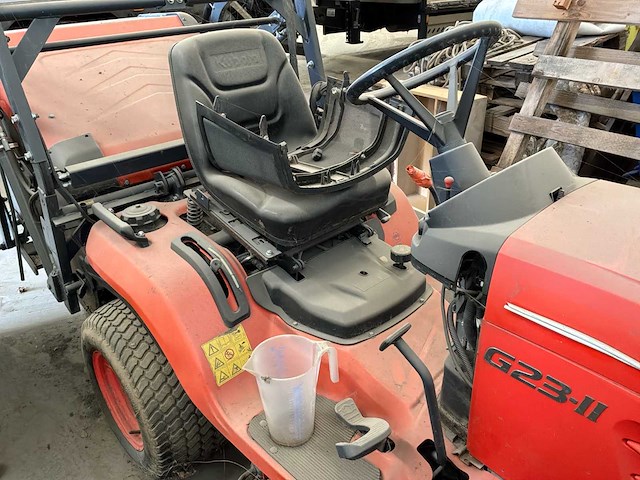 2014 kubota g23 tractor-type grasmaaier - afbeelding 3 van  24