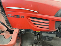 2014 kubota g23 tractor-type grasmaaier - afbeelding 4 van  24