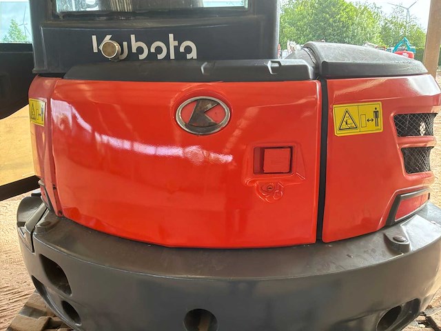 2014 kubota kx155-5 rupsgraafmachine - afbeelding 4 van  9