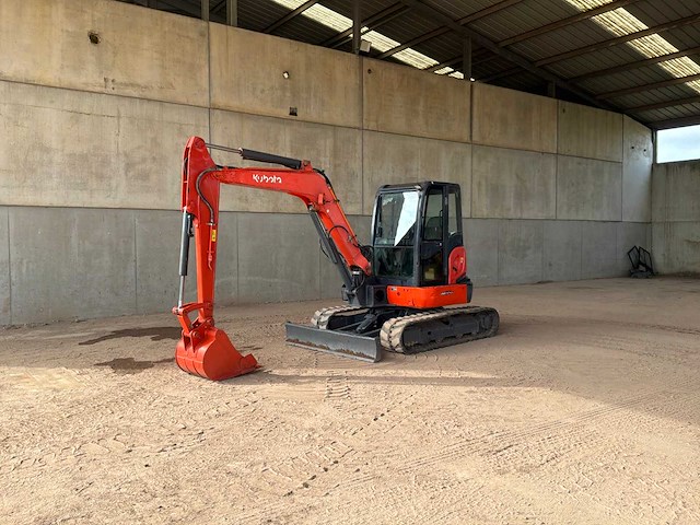 2014 kubota kx155-5 rupsgraafmachine - afbeelding 1 van  9