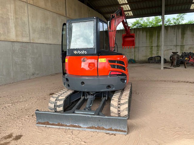 2014 kubota kx155-5 rupsgraafmachine - afbeelding 14 van  19