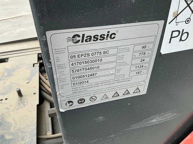 2014 linde r14 1120 reach truck - afbeelding 9 van  18