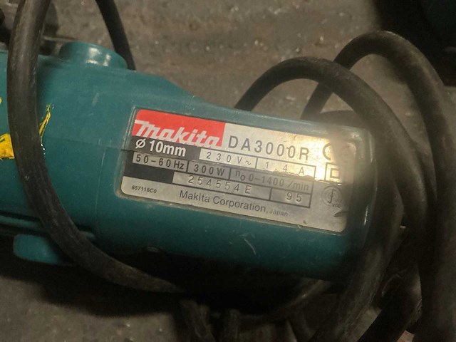 2014 makita 4350fct decoupeerzaag (2x) - afbeelding 7 van  7