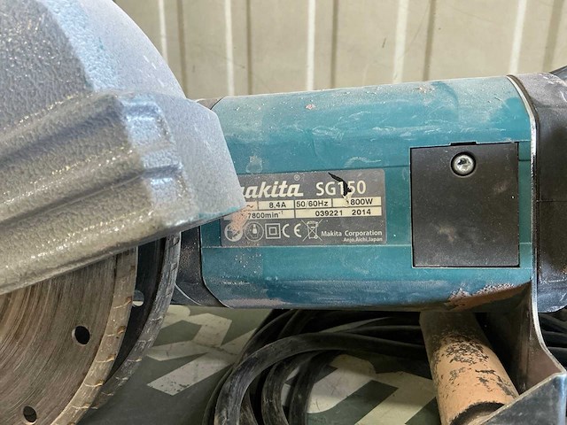 2014 makita sg150 sleuven zaagmachine - afbeelding 5 van  6