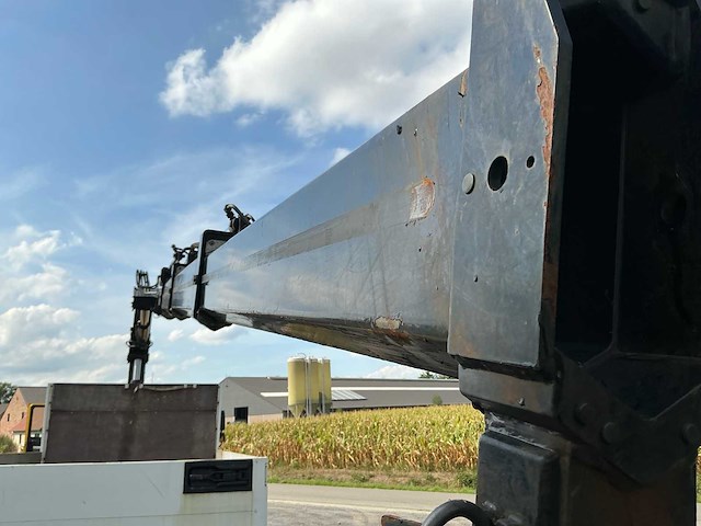 2014 man tgm 18.250 vrachtwagen met hiab kraan en open laadbak - afbeelding 20 van  43