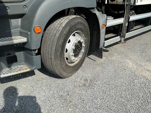 2014 man tgm 18.250 vrachtwagen met hiab kraan en open laadbak - afbeelding 26 van  43
