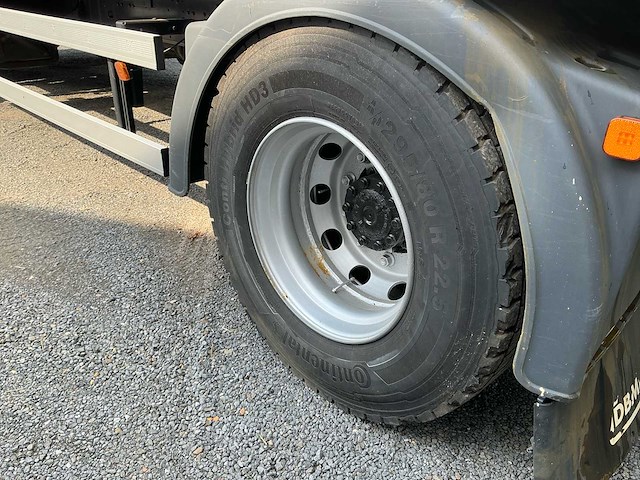 2014 man tgm 18.250 vrachtwagen met hiab kraan en open laadbak - afbeelding 28 van  43