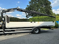 2014 man tgm 18.250 vrachtwagen met hiab kraan en open laadbak - afbeelding 18 van  43