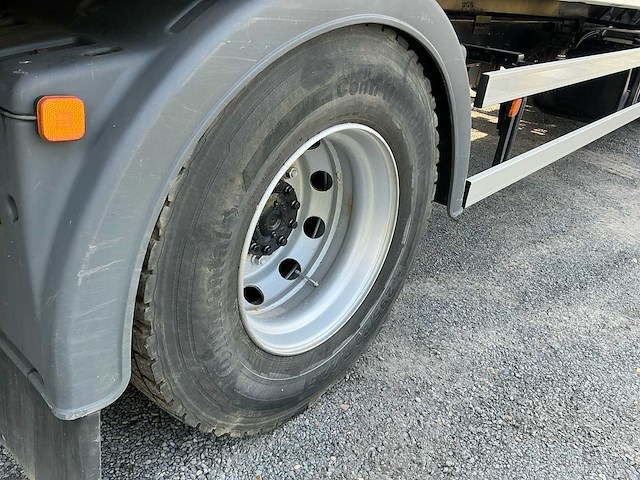 2014 man tgm 18.250 vrachtwagen met hiab kraan en open laadbak - afbeelding 30 van  43