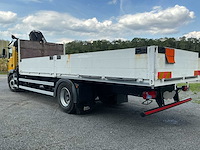 2014 man tgm 18.250 vrachtwagen met hiab kraan en open laadbak - afbeelding 23 van  43
