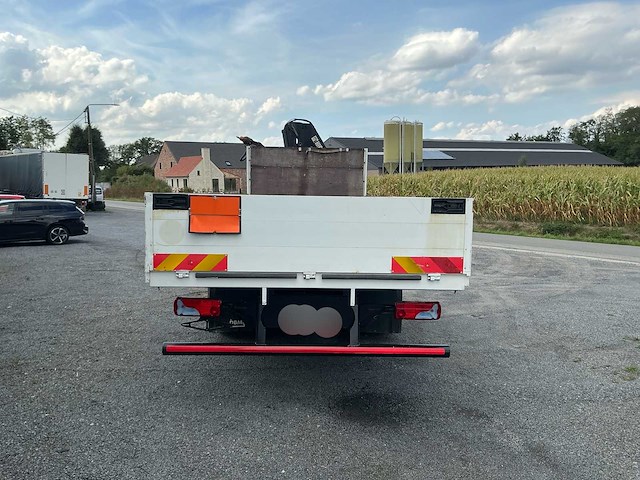 2014 man tgm 18.250 vrachtwagen met hiab kraan en open laadbak - afbeelding 34 van  43