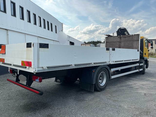2014 man tgm 18.250 vrachtwagen met hiab kraan en open laadbak - afbeelding 39 van  43
