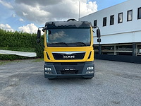 2014 man tgm 18.250 vrachtwagen met hiab kraan en open laadbak - afbeelding 42 van  43