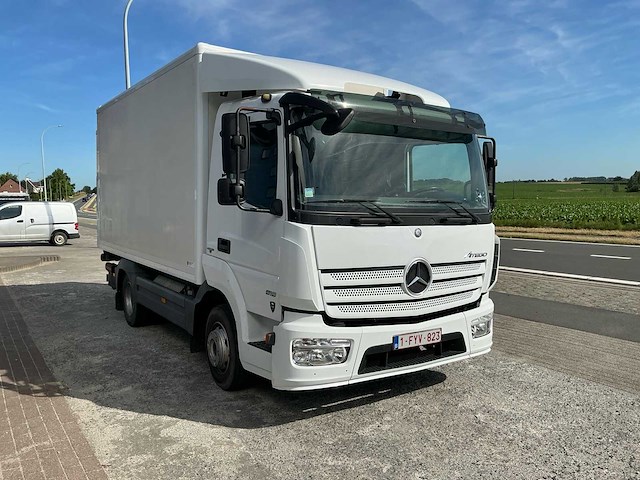 2014 mercedes atego vrachtwagen gesloten laadbak - afbeelding 10 van  34