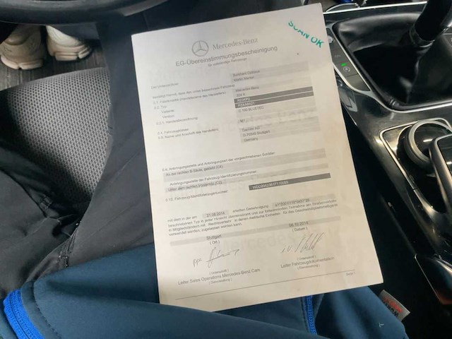 2014 mercedes-benz break c 180 personenauto - afbeelding 14 van  31