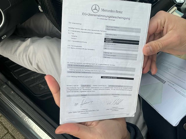 2014 mercedes benz e200 bluetec aa sedan - afbeelding 39 van  44