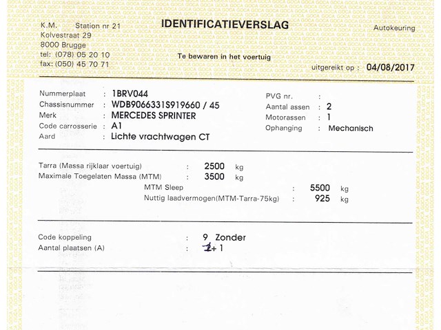 2014 mercedes-benz sprinter 313 cdi lichte vracht bestelwagen - afbeelding 38 van  44