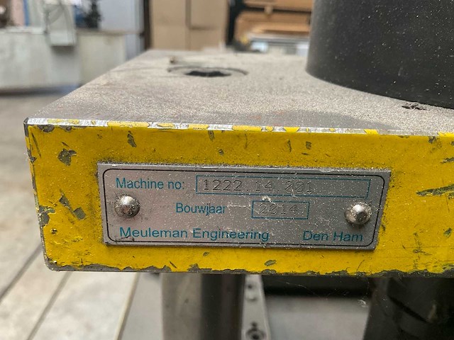 2014 meuleman ponsmachine - afbeelding 13 van  13