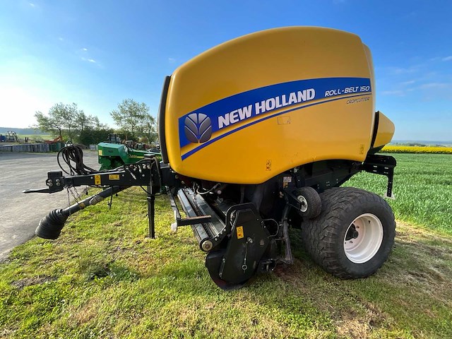 2014 new holland roll-belt 150 cropcutter ronde balenmachine - afbeelding 12 van  33
