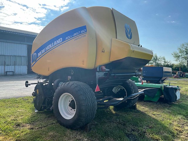 2014 new holland roll-belt 150 cropcutter ronde balenmachine - afbeelding 18 van  25