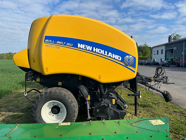2014 new holland roll-belt 150 cropcutter ronde balenmachine - afbeelding 22 van  25