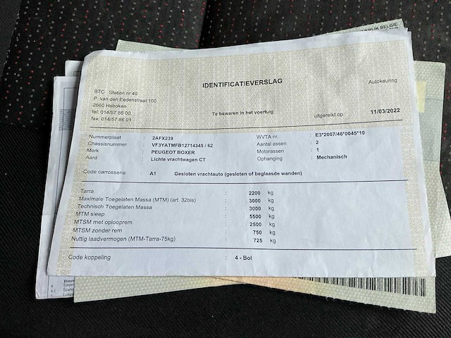 2014 peugeot boxer - afbeelding 11 van  22