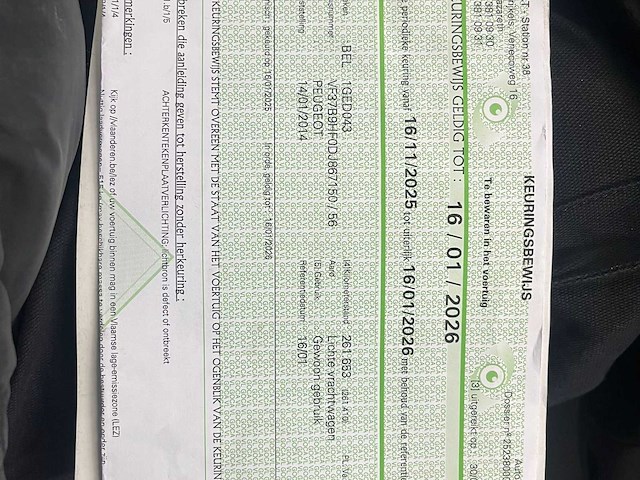 2014 peugeot partner personenauto - afbeelding 17 van  27