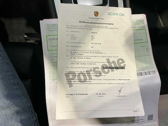 2014 porsche 991 carrera personenauto - afbeelding 10 van  15