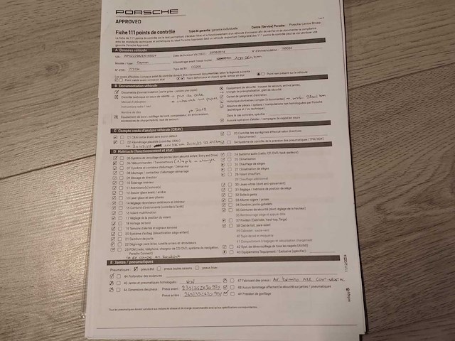 2014 porsche cayman 981 coupé personenauto - afbeelding 8 van  27