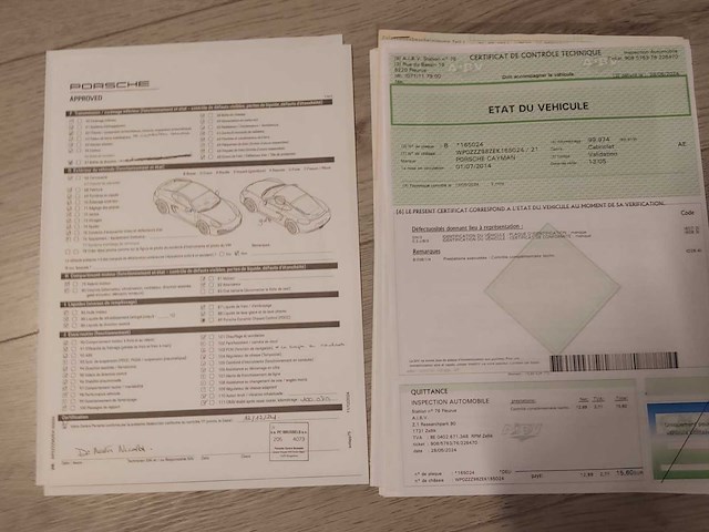 2014 porsche cayman 981 coupé personenauto - afbeelding 9 van  27