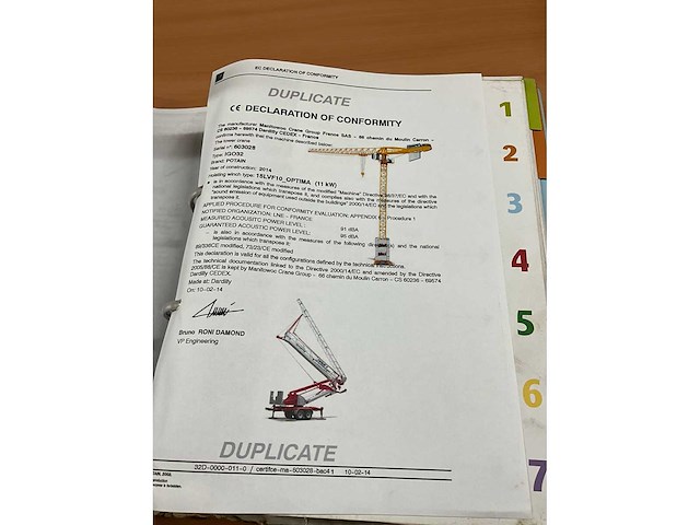 2014 potain igo32 torenkraan - afbeelding 27 van  34