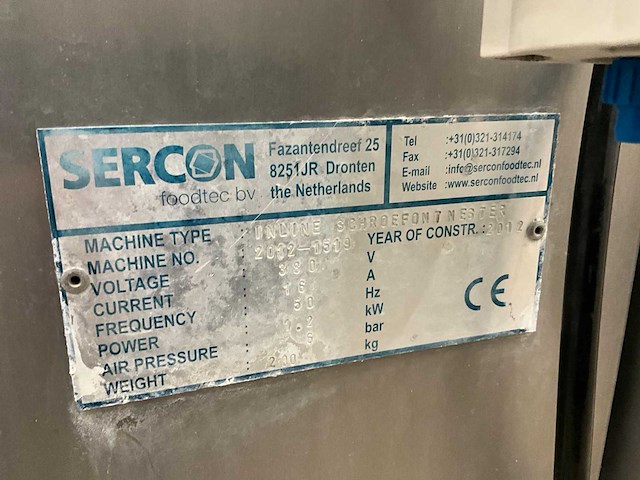 2014 proseal sc-054 rvs flat belt conveyor system - afbeelding 2 van  20