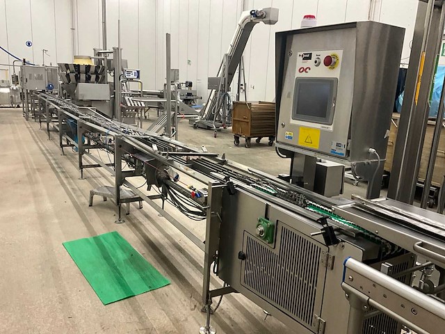 2014 proseal sc-054 rvs flat belt conveyor system - afbeelding 1 van  20