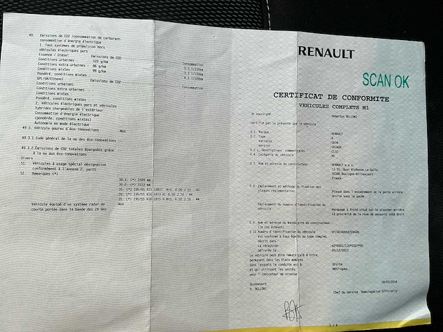 2014 renault clio personenauto - afbeelding 8 van  11