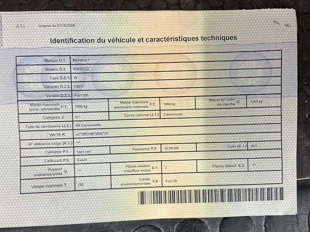 2014 renault kangoo 1.5 hdi personenauto - afbeelding 39 van  44